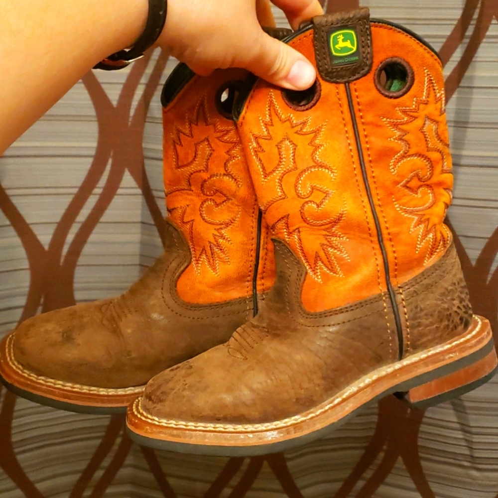 John Deere Toddler Boots sz 11M